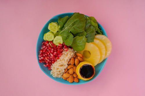 Fruity Quinoa Rocca Salad